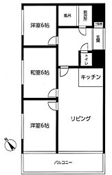 センチュリー鴻巣第二 3LDKの間取図画像