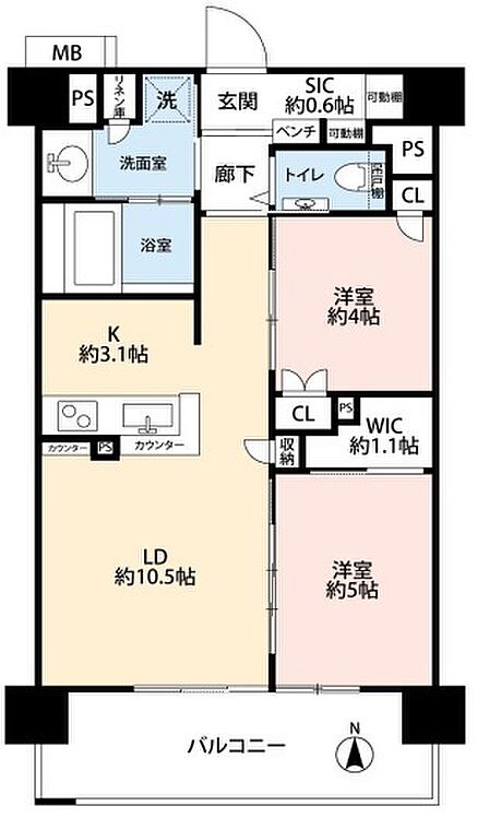 図面と現況が異なる場合は現況を優先させていただきます。