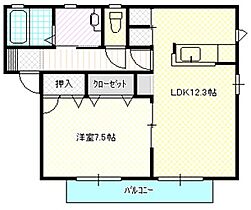 サザンブライト 101 ｜ 岡山県岡山市南区南輝３丁目（賃貸アパート1LDK・2階・50.15㎡） その1