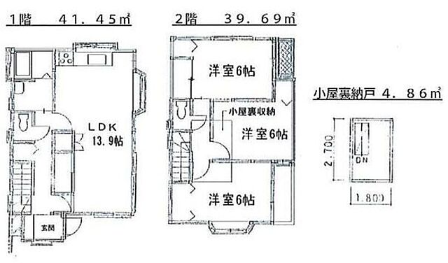 ホームズ 神木本町戸建 3ldk 賃料12 9万円 81 14 賃貸一戸建て住宅情報