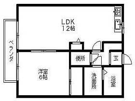 マリーブルク  ｜ 広島県福山市千田町大字坂田169-1（賃貸アパート1LDK・1階・40.15㎡） その2