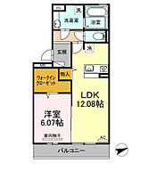 KS・1 203 ｜ 大分県中津市大字一ツ松123-1（賃貸アパート1LDK・2階・48.90㎡） その2