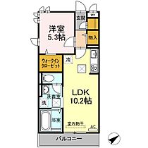 エレガント 107 ｜ 山口県宇部市東新川町3-14-2（賃貸アパート1LDK・1階・41.95㎡） その2