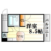 Ｙ’ｚ Ｂ.Ｌ.Ｄ緑井 404 ｜ 広島県広島市安佐南区緑井2丁目（賃貸マンション1R・4階・20.52㎡） その2