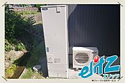 【外部設備】オール電化で欠かせないエコキュート！電気の給湯器で、ガスを使わず安全に、自然に優しく家計にも優し設備です。