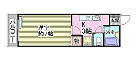 大阪府大阪狭山市半田６丁目（賃貸マンション1K・4階・22.00㎡） その1