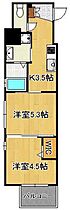 ラ・フェリス下到津  ｜ 福岡県北九州市小倉北区下到津2丁目（賃貸マンション2K・10階・32.01㎡） その2