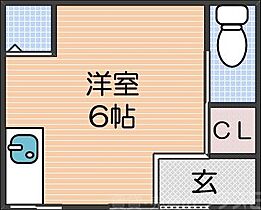 メゾンキトリ  ｜ 大阪府大阪市西成区旭2丁目（賃貸アパート1R・1階・12.00㎡） その2