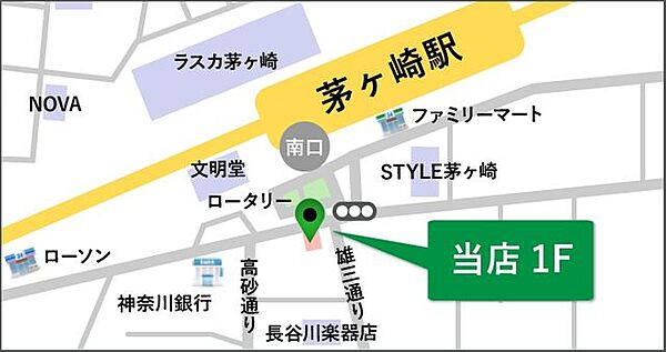 ユナイト大船ラ・ベル 1階 | 神奈川県横浜市栄区笠間 賃貸マンション 地図