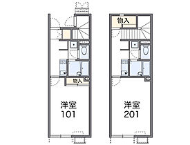 アンジェA 101 ｜ 新潟県上越市大潟区九戸浜261-121（賃貸アパート1K・1階・25.06㎡） その2