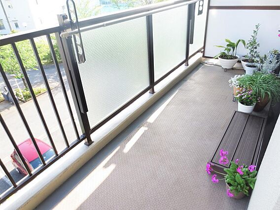 陽当たりの良い...