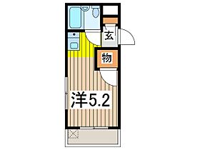 ヴィラクレイドル 402 ｜ 埼玉県蕨市中央１丁目（賃貸マンション1R・3階・14.76㎡） その2