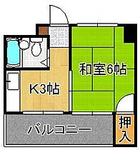 小倉ホースビル  ｜ 福岡県北九州市小倉北区馬借3丁目（賃貸マンション1K・5階・18.40㎡） その2