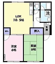 ドレミファ荘 103 ｜ 鳥取県米子市米原４丁目1-56（賃貸マンション2LDK・1階・49.59㎡） その2