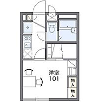 レオパレスグレイスパディ 202 ｜ 長野県上田市中之条（賃貸アパート1K・2階・19.87㎡） その2