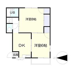 タウニィ上ノ原 1階