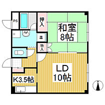 ノヤマビル  ｜ 長野県千曲市大字磯部（賃貸マンション1LDK・3階・51.00㎡） その2