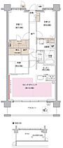 兵庫県芦屋市朝日ケ丘町（賃貸マンション3LDK・3階・77.49㎡） その2