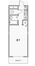 岡山県岡山市南区福富西1丁目（賃貸マンション1K・2階・19.81㎡） その2