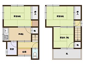 堺市東区日置荘西町　戸建て賃貸  ｜ 大阪府堺市東区日置荘西町５丁15-3（賃貸一戸建3DK・--・48.98㎡） その2