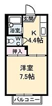 プレインコーポ　B 202 ｜ 広島県東広島市八本松町原（賃貸アパート1K・2階・24.71㎡） その2