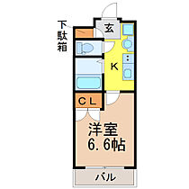 愛知県名古屋市昭和区阿由知通２丁目（賃貸マンション1K・8階・20.77㎡） その2