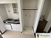 洗濯機は室内に置けます。