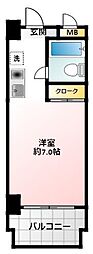 間取図画像 ワンルーム