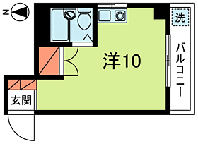 マキノレジデンス  ｜ 東京都杉並区桃井２丁目（賃貸マンション1R・2階・22.70㎡） その2