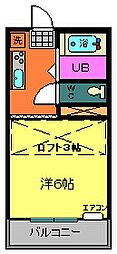 間取図画像 1K