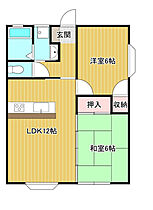 アーバンハイツ 105号室 ｜ 宮崎県宮崎市大字島之内9485-1（賃貸アパート2LDK・1階・56.60㎡） その2