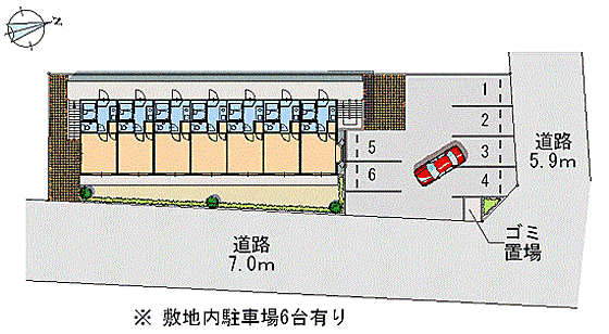 ラ　ルーチェ古屋町 107｜山口県下関市古屋町2丁目(賃貸アパート1K・1階・18.75㎡)の写真 その20