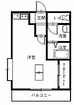 長崎県長崎市滑石1丁目（賃貸マンション1R・2階・25.00㎡） その2