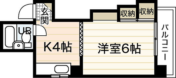 第1和秀ビル 0302｜広島県広島市西区中広町1丁目(賃貸マンション1K・3階・20.28㎡)の写真 その2