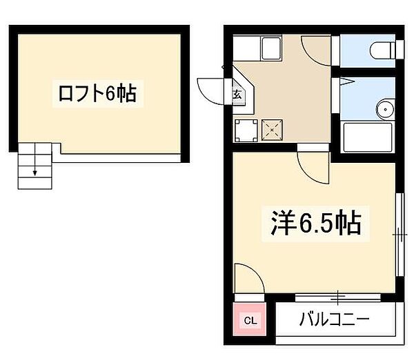 stage枇杷島 ｜愛知県名古屋市西区枇杷島3丁目(賃貸アパート1K・2階・18.82㎡)の写真 その2