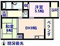ヴィラージュ2階4.6万円