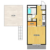 フロール 201 ｜ 茨城県水戸市笠原町（賃貸アパート1K・2階・26.50㎡） その2