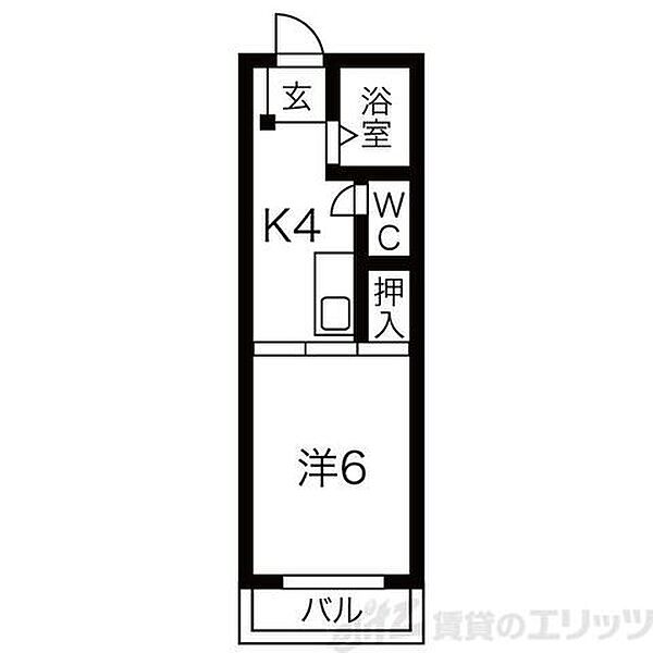 コスモハイツ今宮 203｜大阪府吹田市千里山西１丁目(賃貸アパート1K・2階・21.00㎡)の写真 その2