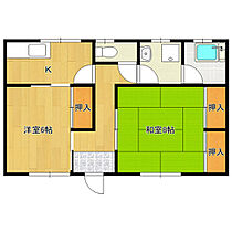 石川第三コーポ 102 ｜ 茨城県水戸市千波町（賃貸アパート2K・1階・49.68㎡） その2