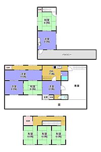 間取り：☆敷地面積約91坪