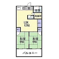 ナルセハイツ  ｜ 兵庫県姫路市飾磨区玉地1丁目71（賃貸マンション2LDK・3階・53.50㎡） その2