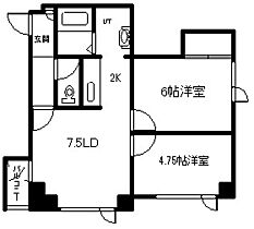 ｊｕｓｔ ｉｎ97　 ジャストイン97 303 ｜ 北海道留萌市南町4丁目73-31（賃貸マンション2LDK・3階・44.55㎡） その2