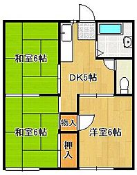 🉐敷金礼金0円！🉐コーポラスタカハB棟