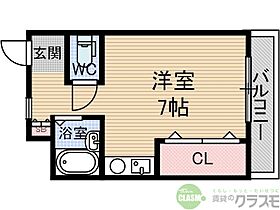 大阪府茨木市橋の内1丁目（賃貸マンション1R・4階・23.00㎡） その2