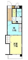 岡山県岡山市北区弓之町（賃貸マンション1DK・2階・31.25㎡） その2