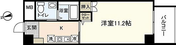 シャングリ・ラ　本川 ｜広島県広島市中区本川町1丁目(賃貸マンション1K・7階・33.24㎡)の写真 その2