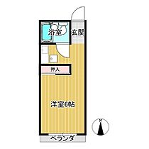 鶴山マンション 0206 ｜ 岡山県津山市小原（賃貸アパート1K・2階・19.55㎡） その2