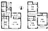 間取り：土地面積179.73平米　建物面積105.02平米