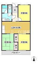 第2ベルセゾンカネセン 402 ｜ 愛知県蒲郡市形原町中村（賃貸マンション3LDK・4階・78.56㎡） その2