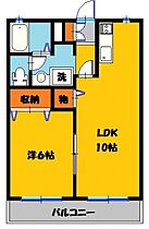 コーポ伊藤 106号室 ｜ 栃木県宇都宮市西原１丁目（賃貸アパート1LDK・1階・39.69㎡） その2